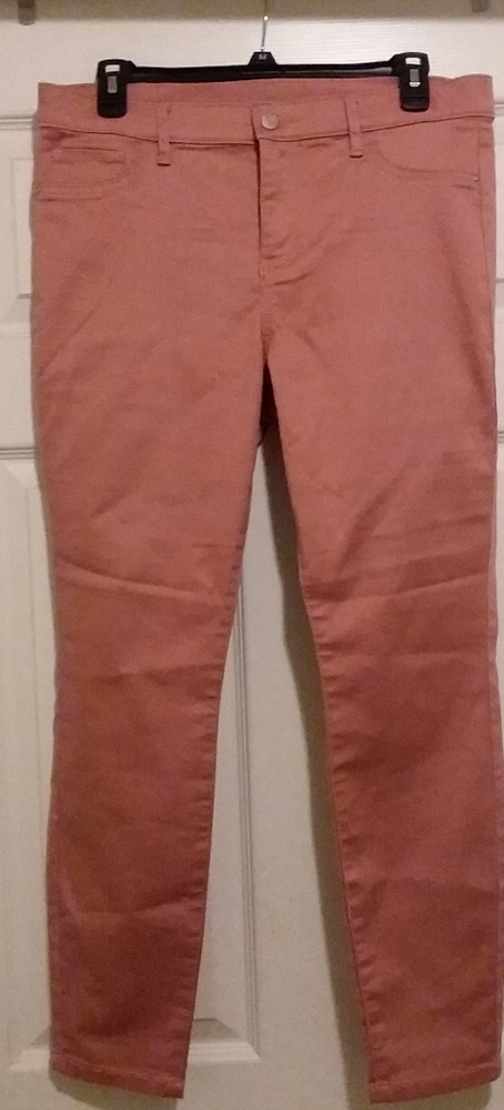 Pale pink jeans